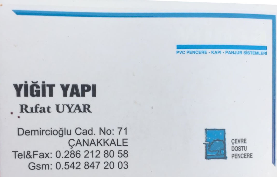 canakkale yigit yapi